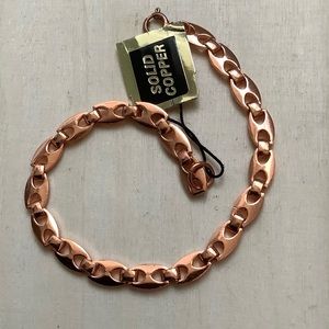 New vintage fancy SOLID COPPER bracelet